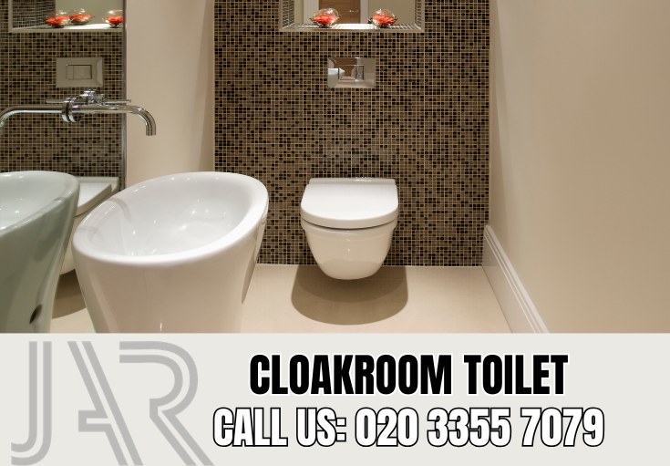 Cloakroom and Downstairs Toilet Installation by Worcesterpark Bathroom Fitters