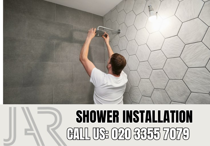 Shower Installation by Worcesterpark Bathroom Fitters